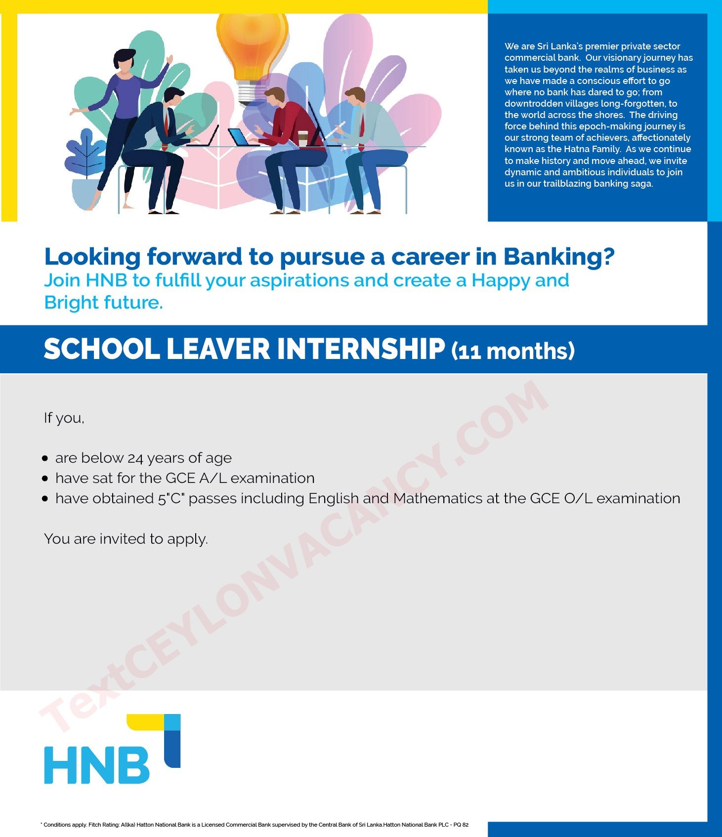 HNB Internship Application