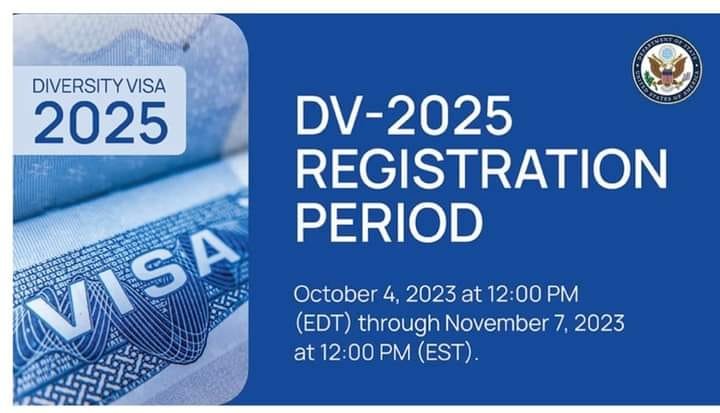 APPLICATION FOR US DV (Diversity Visa) Lottery Visa 2025- DETAILS